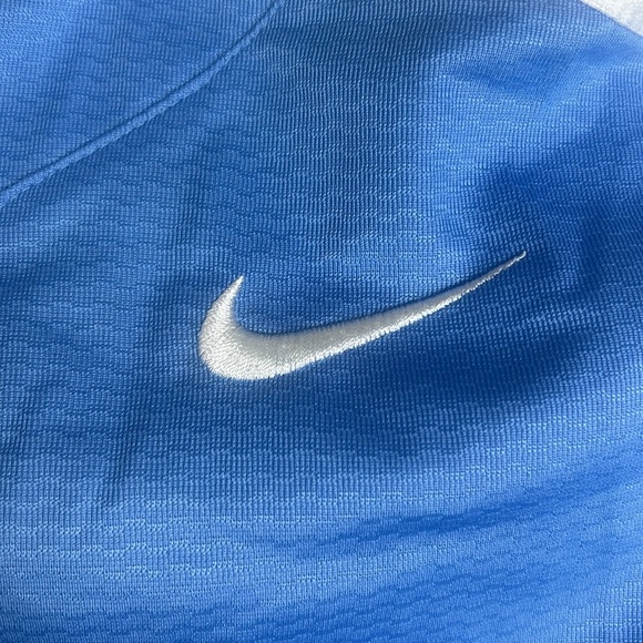 Nike Light Blue and White Baseball Tee Size S - Picture 4 of 5